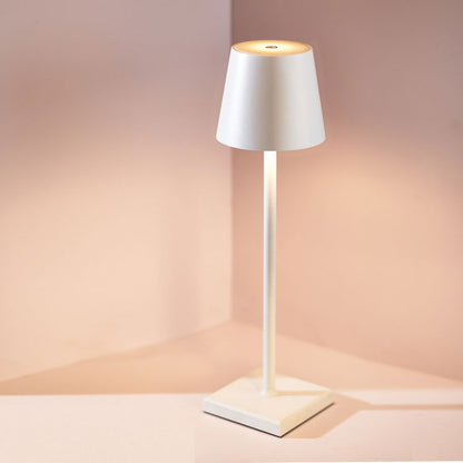 Lampe de table rechargeable sans fil à éclairage LED